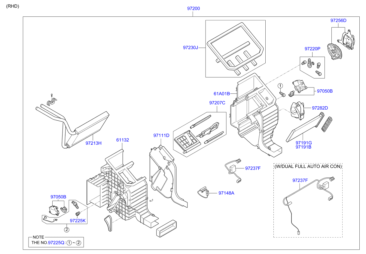 A/C SYSTEM - COOLER LINE, FRONT