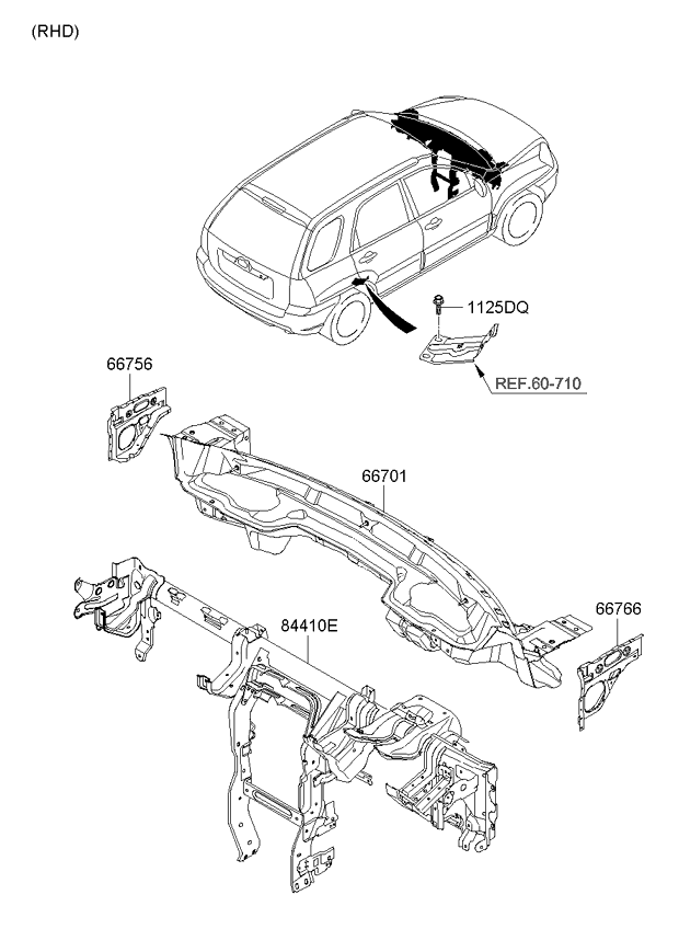 PANEL - REAR DOOR