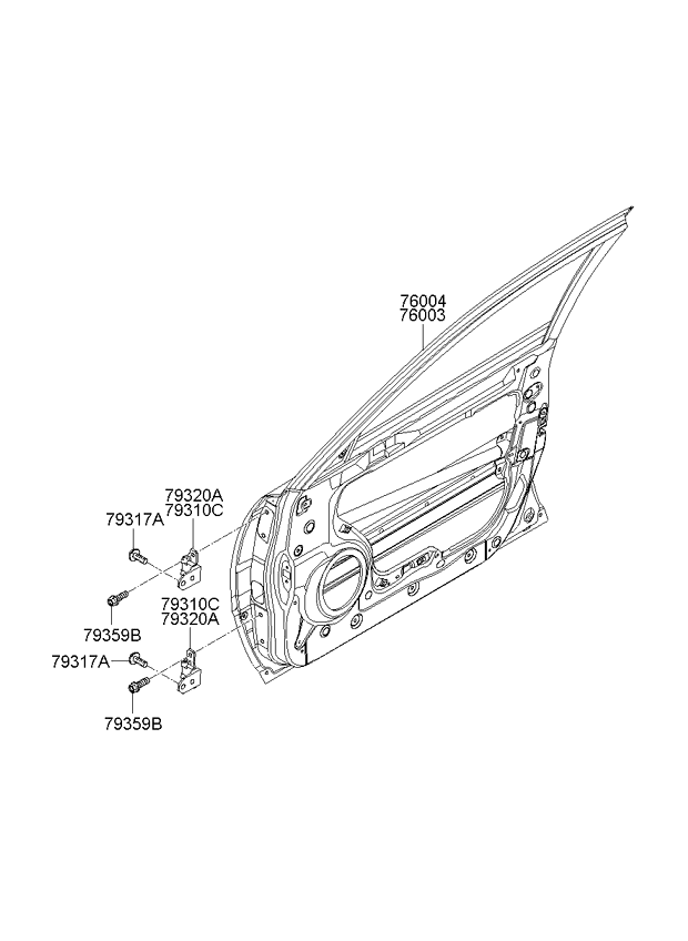 PANEL - REAR DOOR