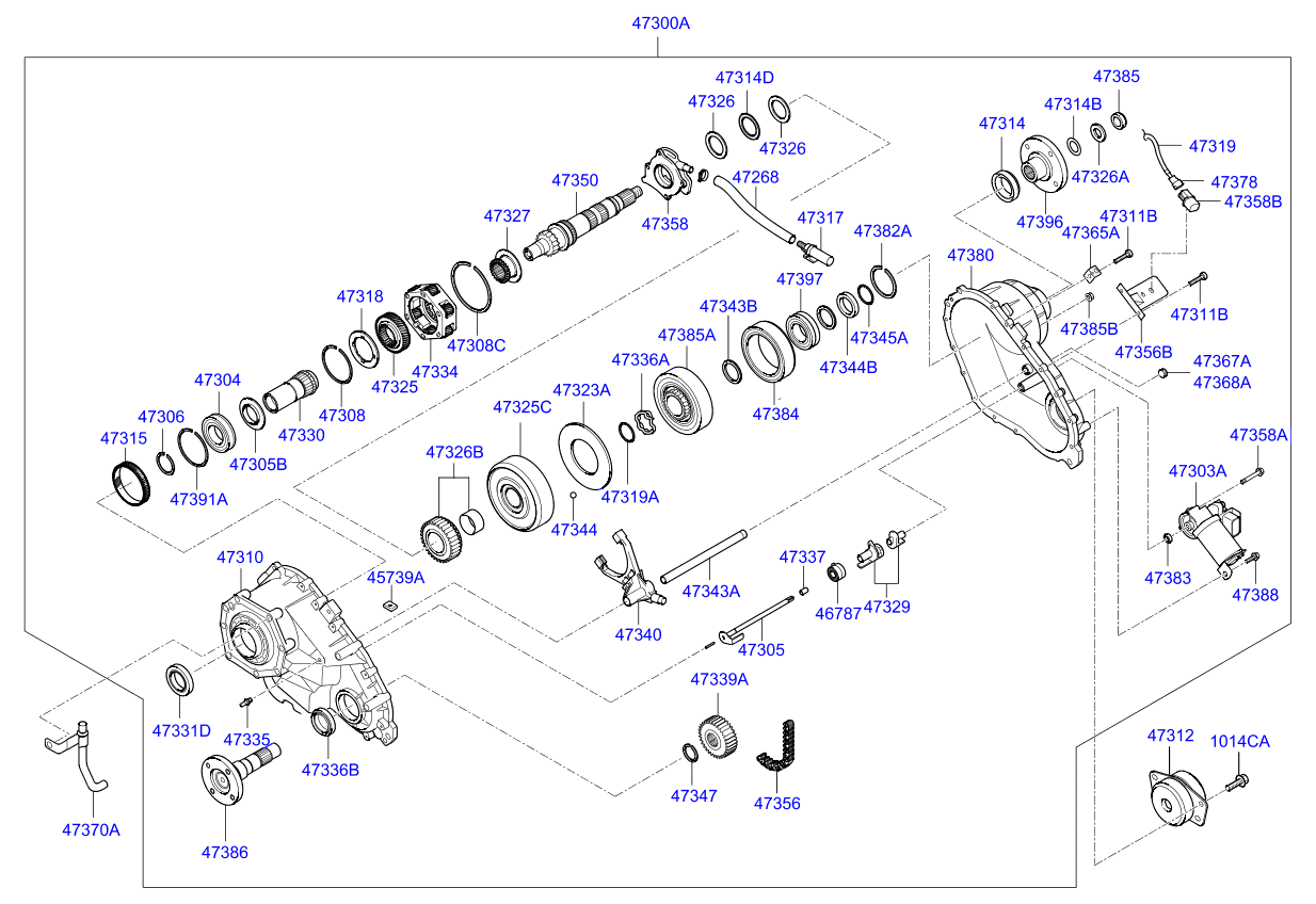 DRIVE SHAFT ASSY - REAR