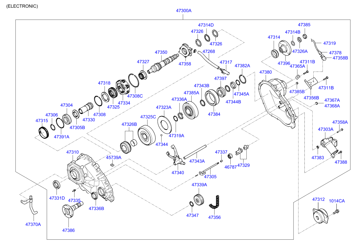 DRIVE SHAFT ASSY - REAR