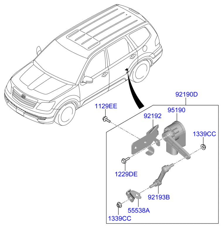 A/C SYSTEM - COOLER LINE, REAR