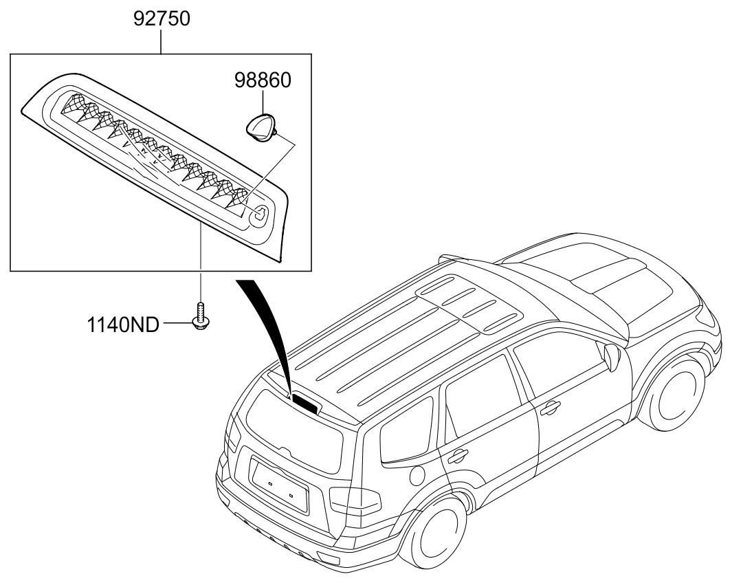 A/C SYSTEM - COOLER LINE, REAR