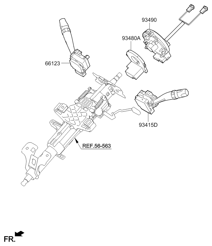 A/C SYSTEM - COOLER LINE, REAR