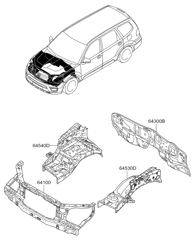 PANEL - REAR DOOR