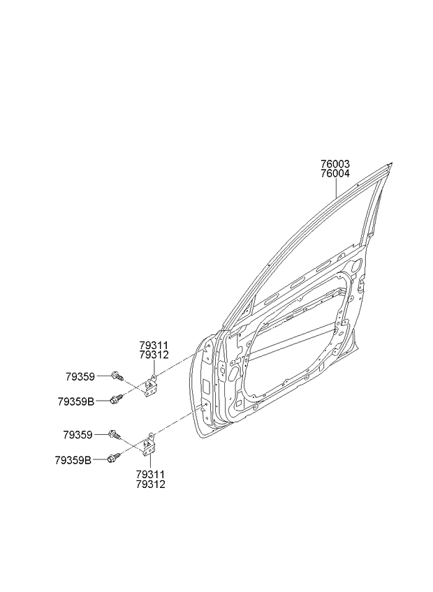 PANEL - REAR DOOR