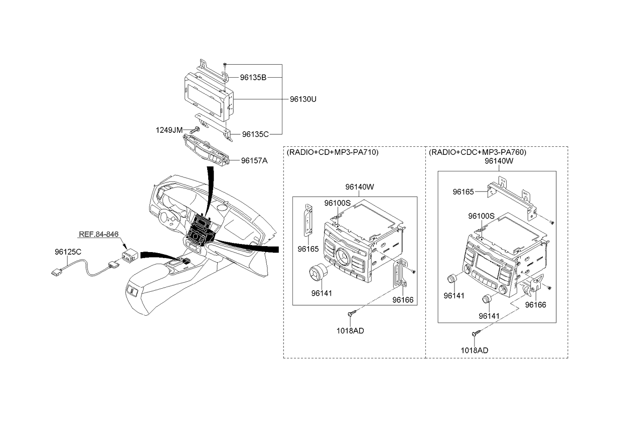 A/C SYSTEM - COOLER LINE, FRONT