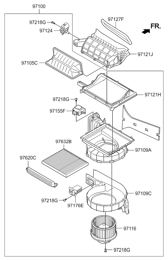 A/C SYSTEM - COOLER LINE, FRONT