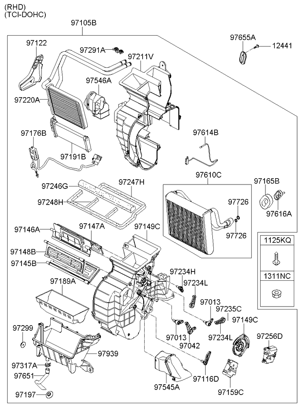 A/C SYSTEM - COOLER LINE, FRONT