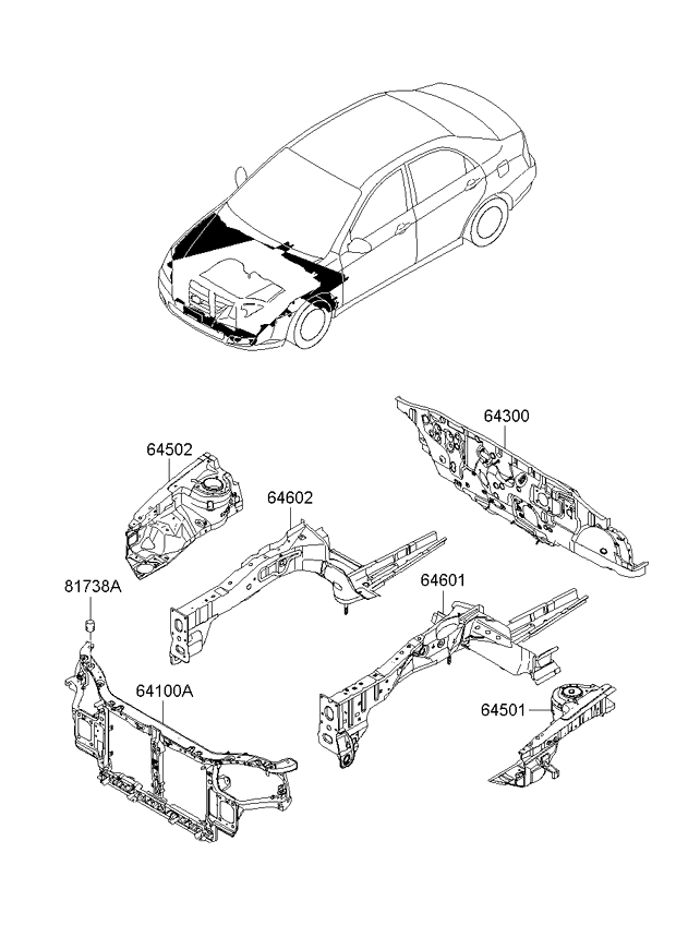 PANEL - REAR DOOR