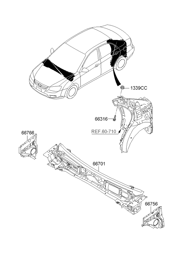 PANEL - REAR DOOR