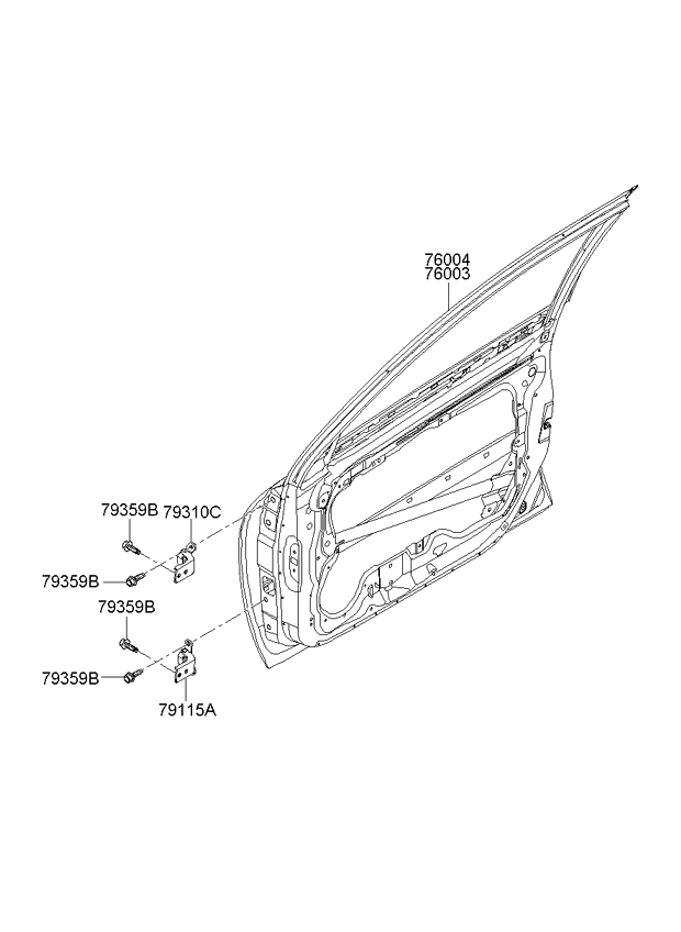 PANEL - REAR DOOR