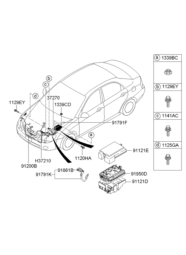 A/C SYSTEM - COOLER LINE, FRONT