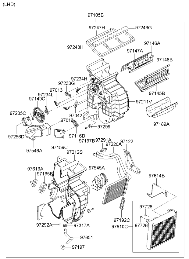 A/C SYSTEM - COOLER LINE, FRONT