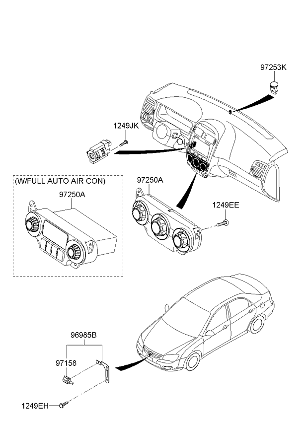 A/C SYSTEM - COOLER LINE, FRONT