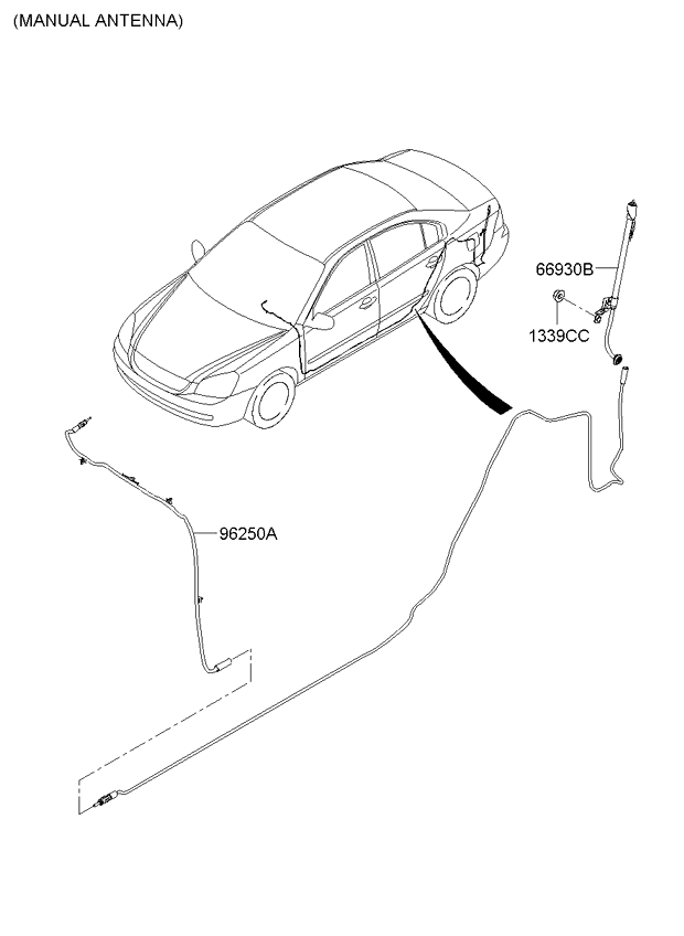 A/C SYSTEM - COOLER LINE, FRONT