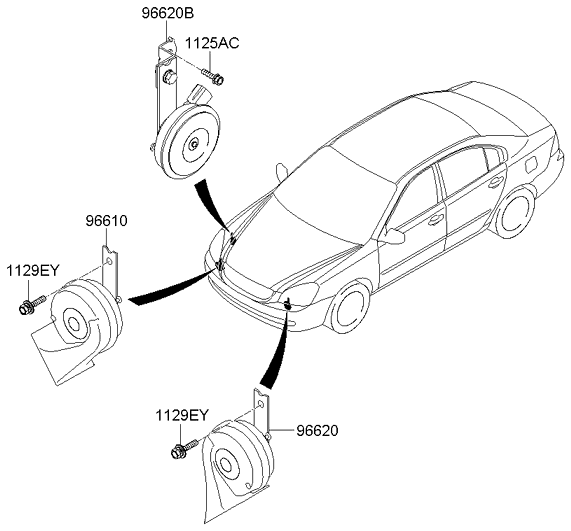 A/C SYSTEM - COOLER LINE, FRONT