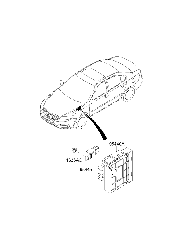 A/C SYSTEM - COOLER LINE, FRONT