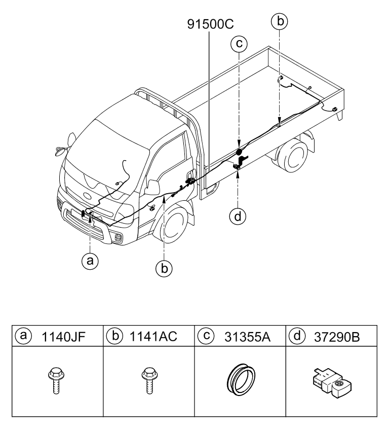 A/C SYSTEM - COOLER LINE, FRONT