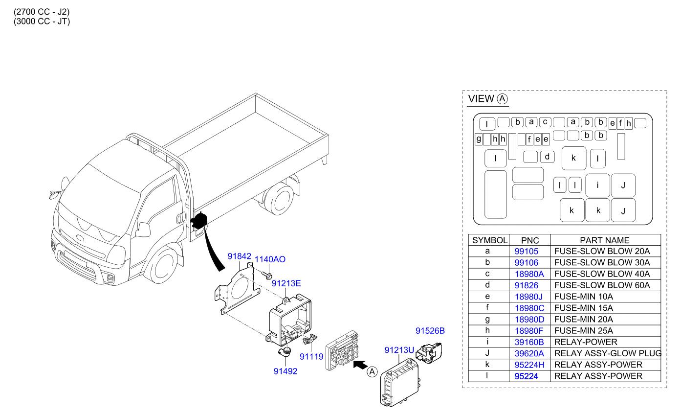 A/C SYSTEM - COOLER LINE, FRONT