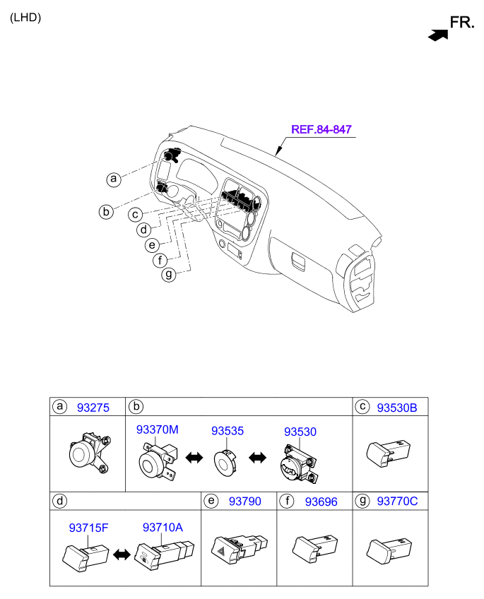 A/C SYSTEM - COOLER LINE, FRONT