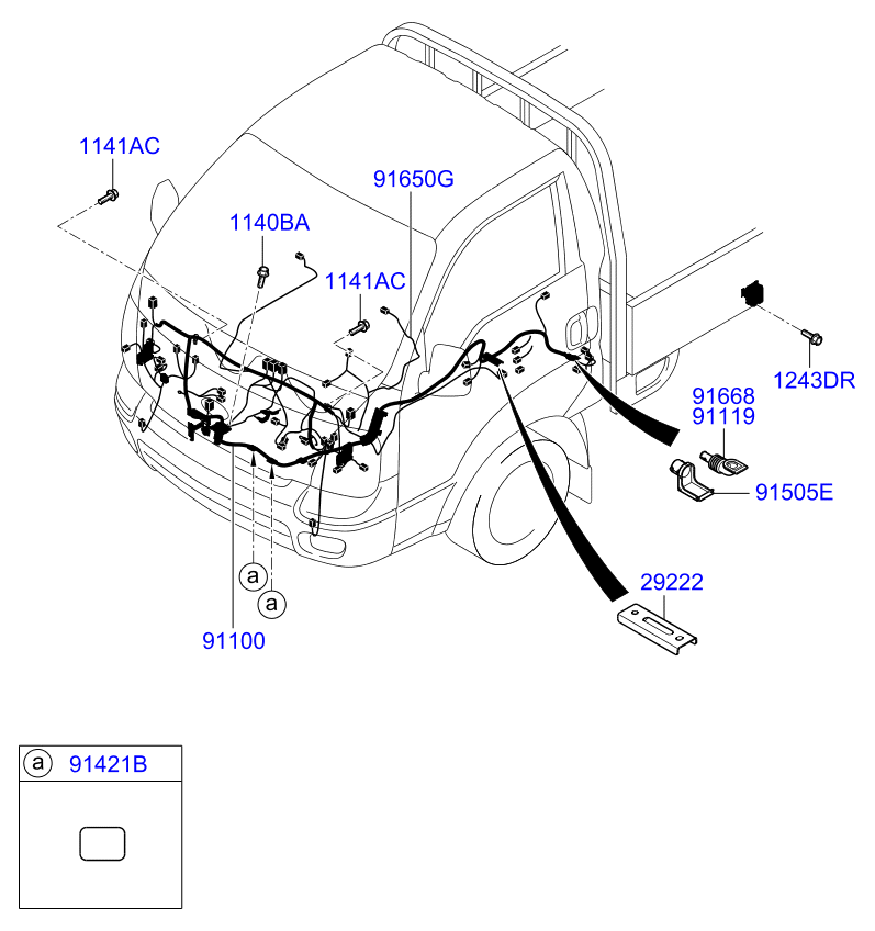 A/C SYSTEM - COOLER LINE, FRONT