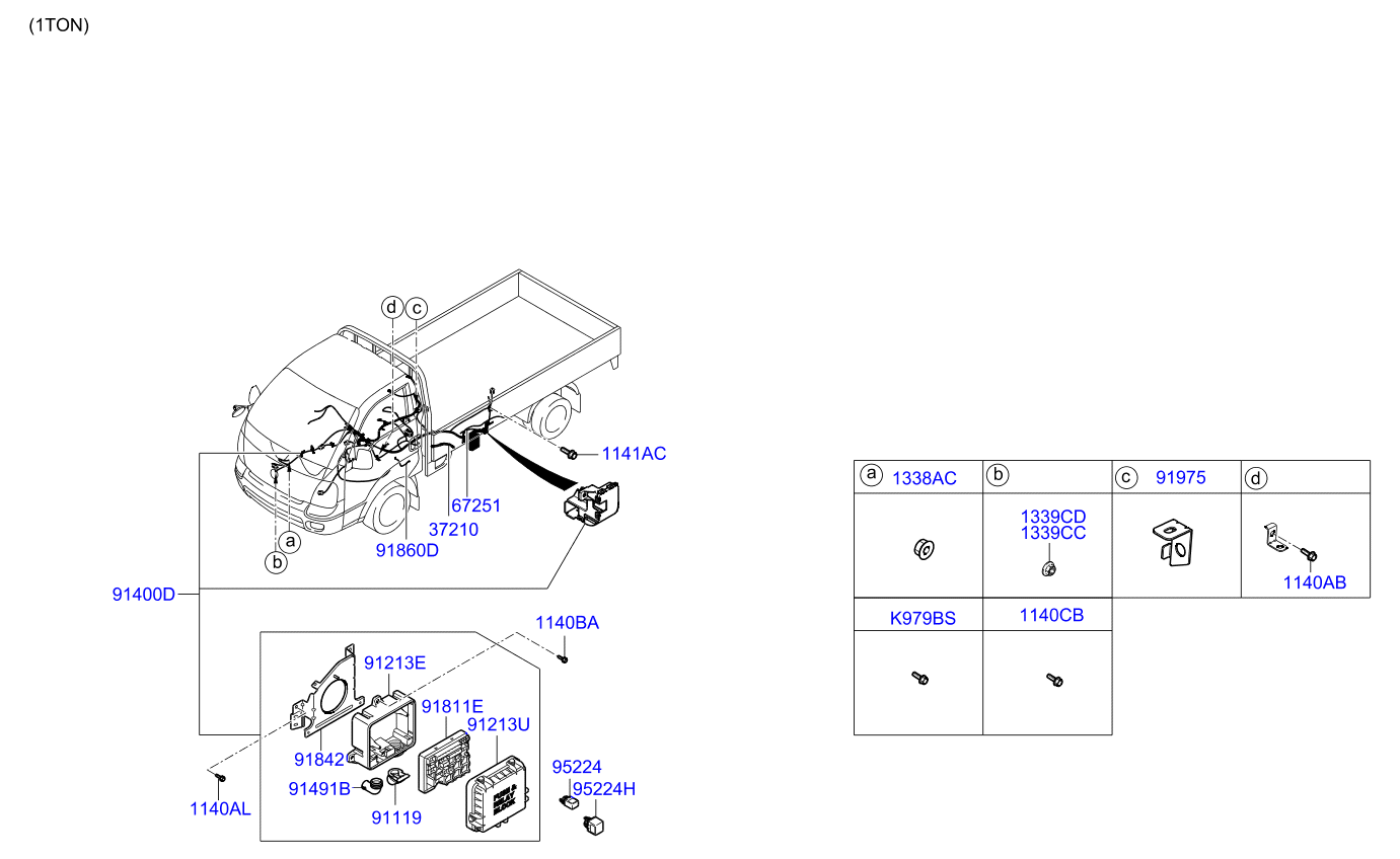 A/C SYSTEM - COOLER LINE, FRONT