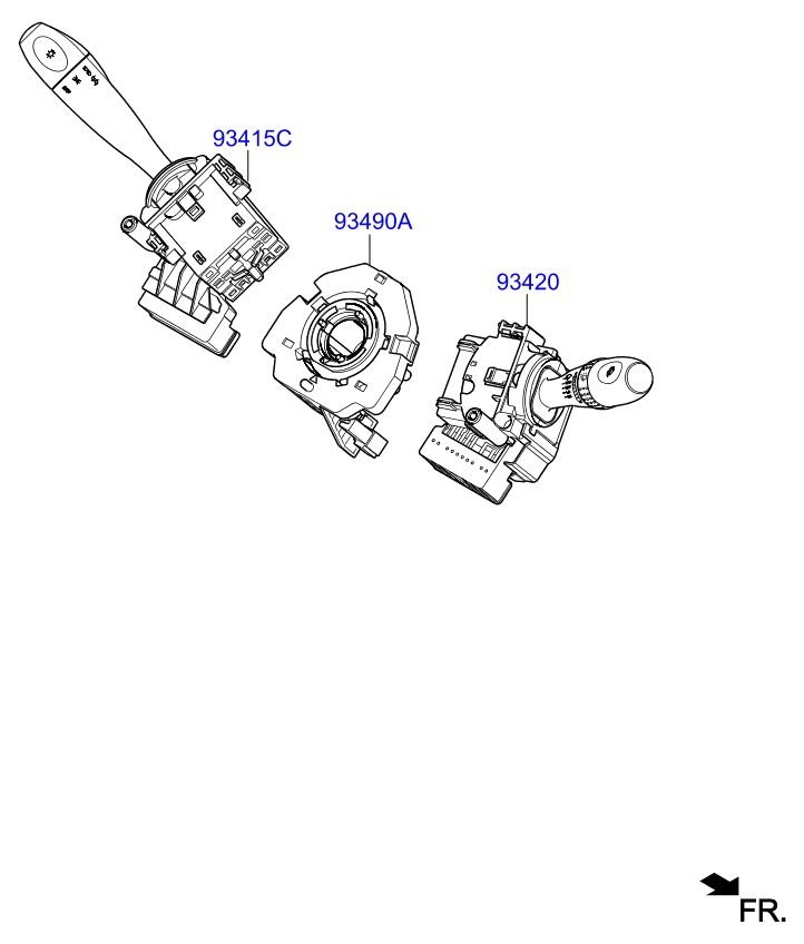 A/C SYSTEM - COOLER LINE, FRONT