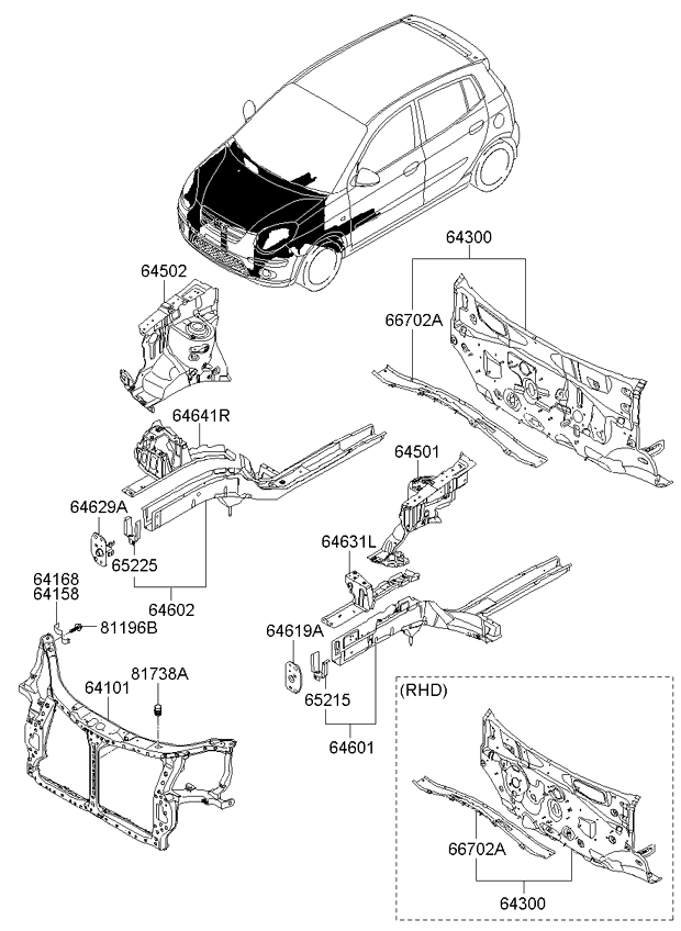 PANEL - REAR DOOR