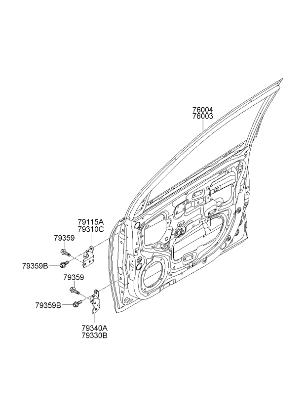 PANEL - REAR DOOR