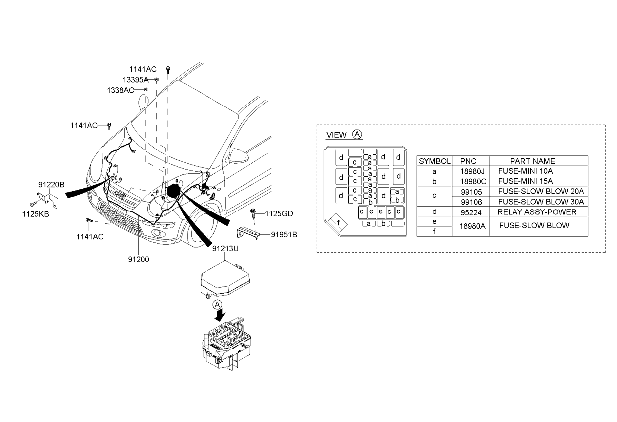 A/C SYSTEM - COOLER LINE, FRONT