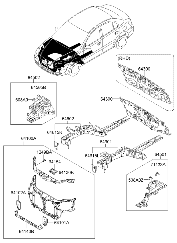 PANEL - REAR DOOR