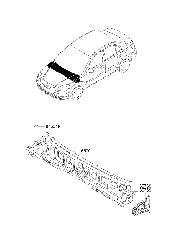 PANEL - REAR DOOR