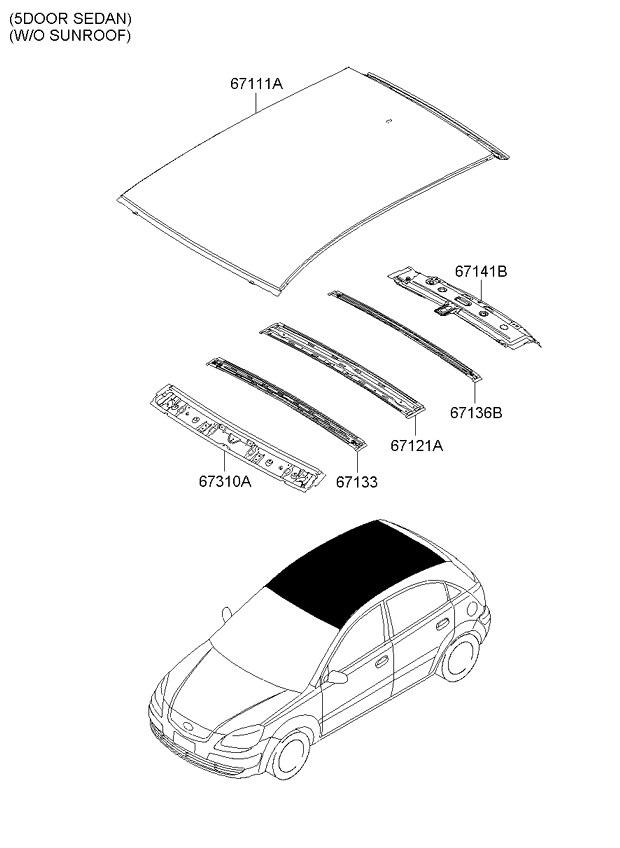 PANEL - REAR DOOR