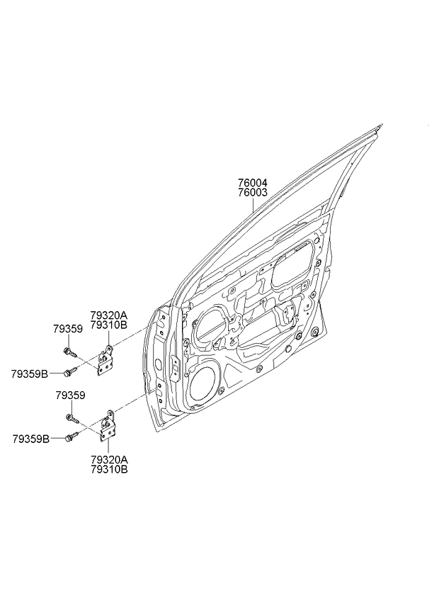 PANEL - REAR DOOR