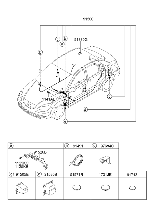 A/C SYSTEM - COOLER LINE, FRONT