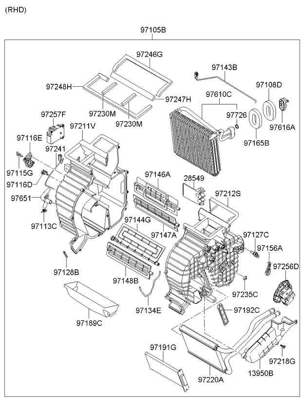 A/C SYSTEM - COOLER LINE, FRONT