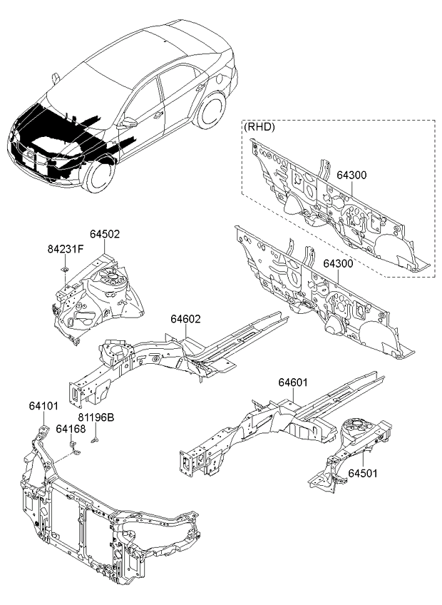 PANEL - REAR DOOR