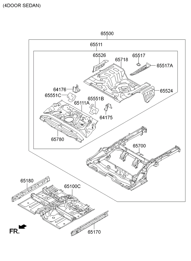 PANEL - REAR DOOR