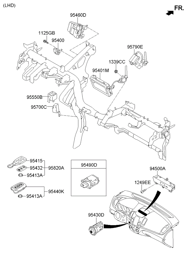 A/C SYSTEM - COOLER LINE, FRONT