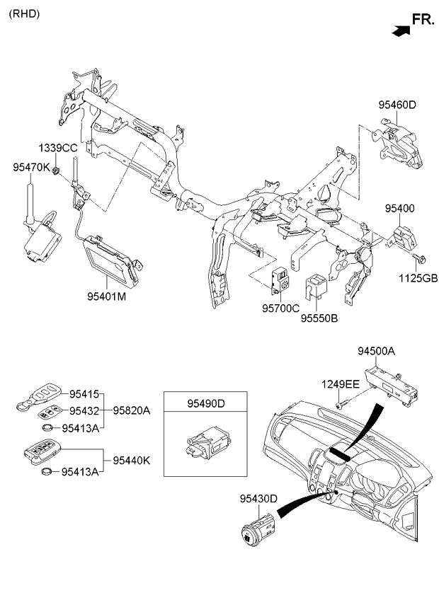 A/C SYSTEM - COOLER LINE, FRONT