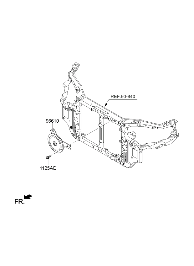 A/C SYSTEM - COOLER LINE, FRONT