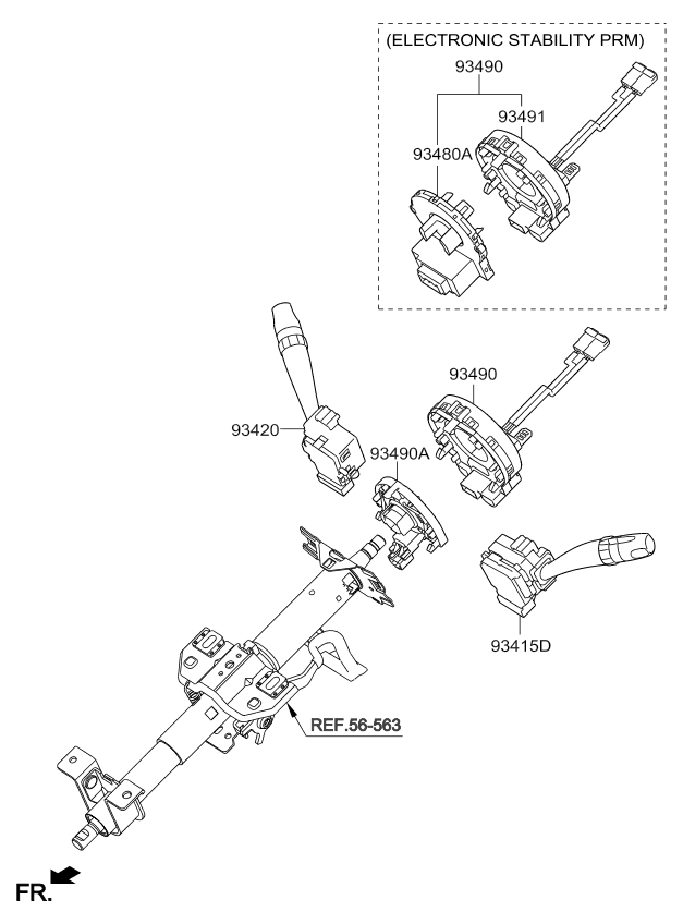 A/C SYSTEM - COOLER LINE, FRONT