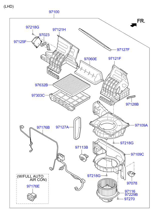 A/C SYSTEM - COOLER LINE, FRONT