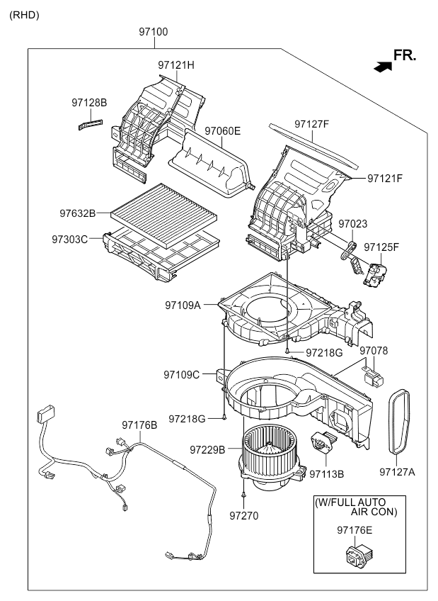 A/C SYSTEM - COOLER LINE, FRONT