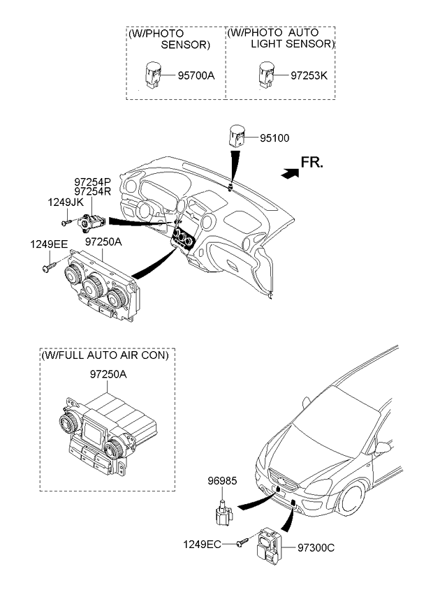 A/C SYSTEM - COOLER LINE, FRONT