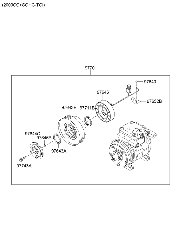 A/C SYSTEM - COOLER LINE, FRONT