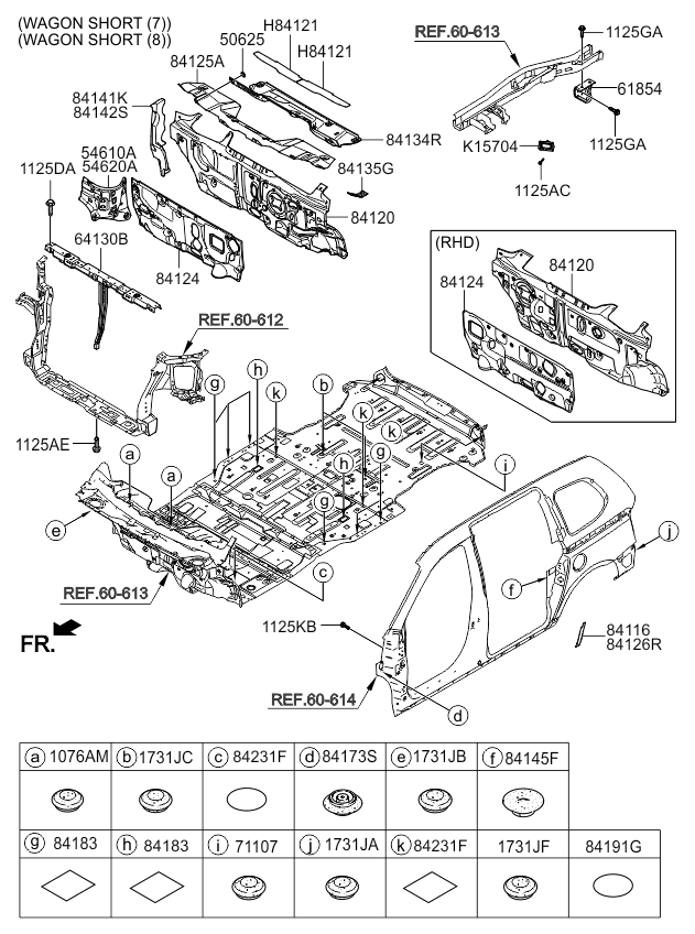 HARDWARE - REAR SEAT