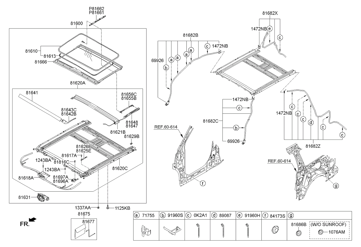 HARDWARE - REAR SEAT