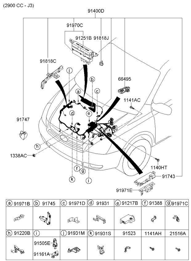 A/C SYSTEM - COOLER LINE, REAR